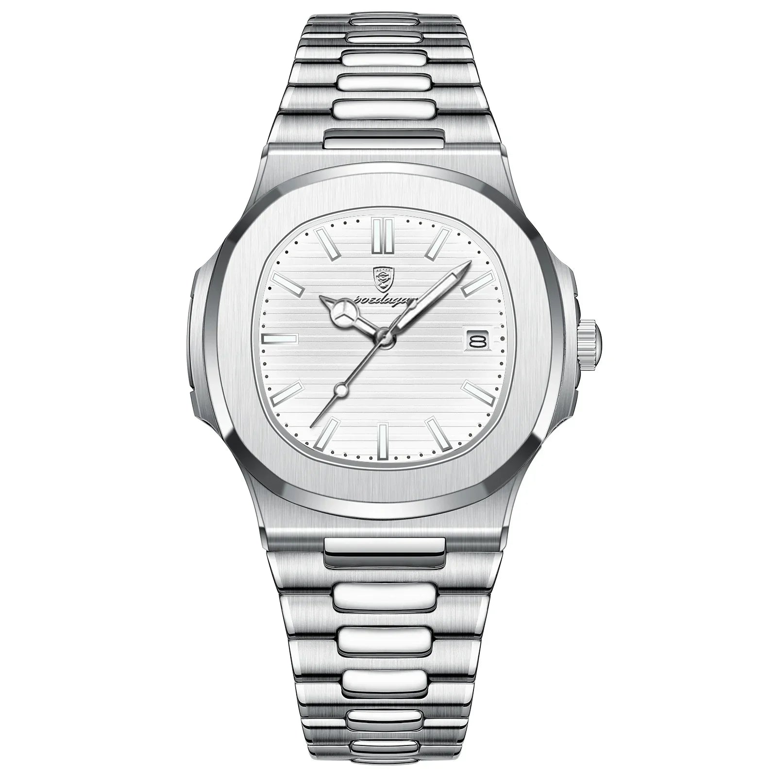 Luxury Men Wristwatch Stainless Steel Watch