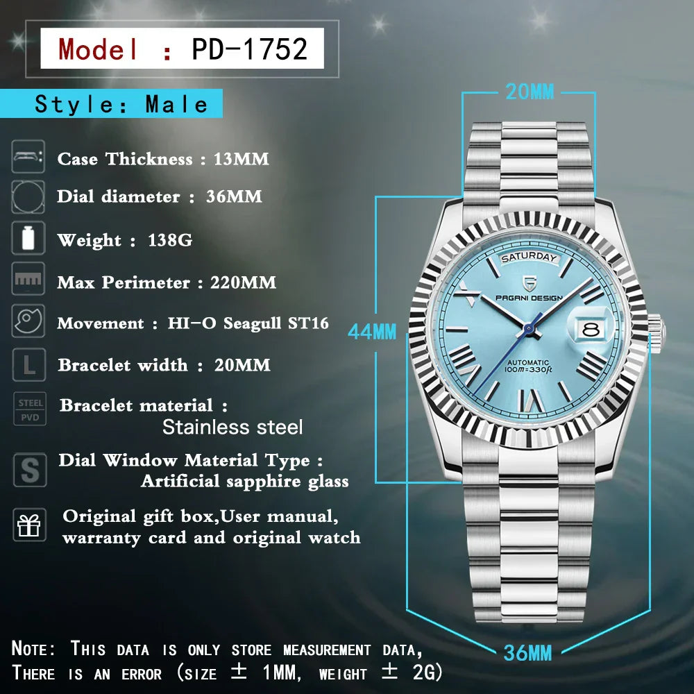 Men's Watches Mechanical Top brand Luxury Automatic Watch
