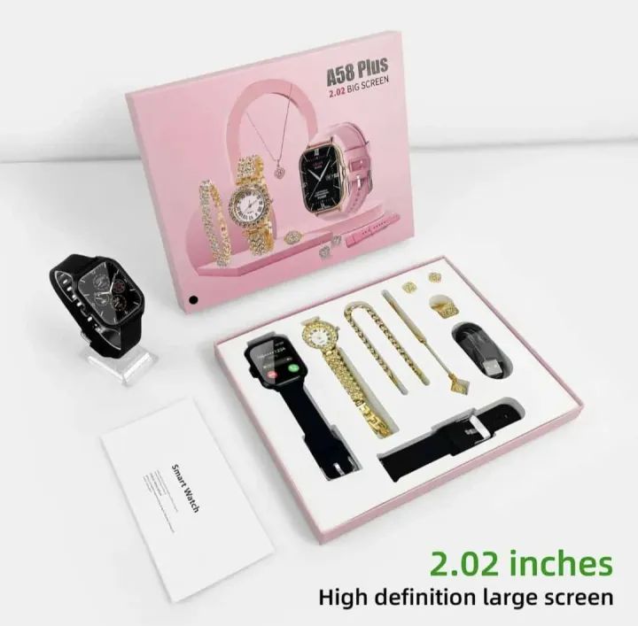 A58 Plus Smart Girl Watch With Jewelry